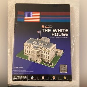 3D cubic fun the White House